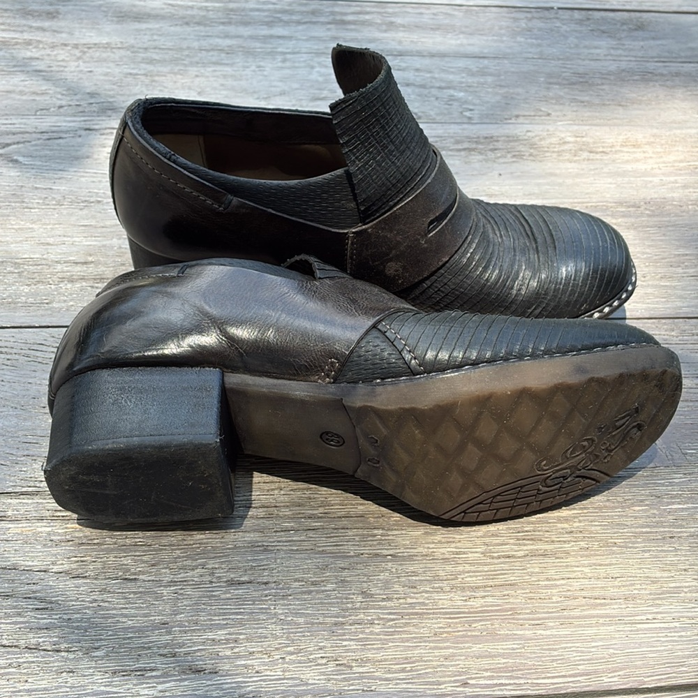 Black Leather shoes - Picture 2 of 3